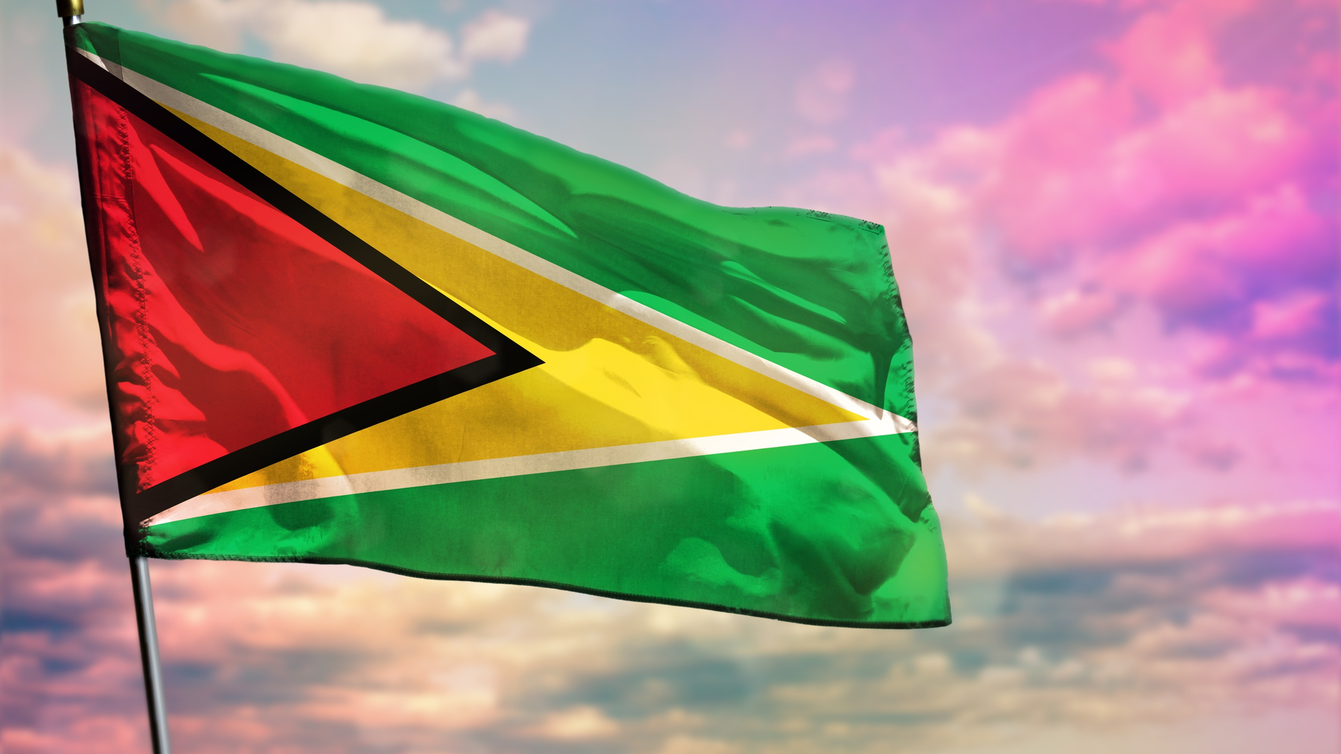 Guyana Flag 62e8370c9d092