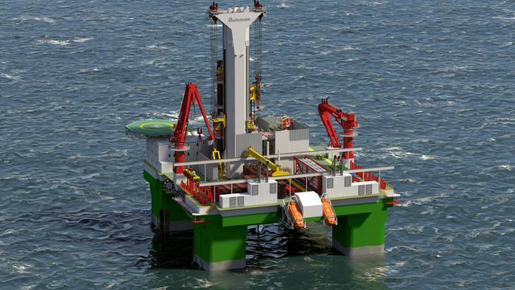 Huisman rig designed for loweremissions operations Offshore