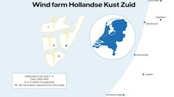 Map Hollandse Kust Zuid