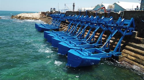 This installation located at the Port of Jaffa in Tel Aviv will be the first wave-powered energy station connected to Israel&rsquo;s energy grid.