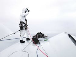 In November 2020, BladeBug announced that the first robotic blade walk on a wind turbine would open doors to significant cost cuts in offshore renewables. In November 2020, BladeBug announced that the first robotic blade walk on a wind turbine would open doors to significant cost cuts in offshore renewables.