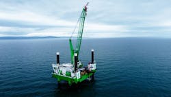 With DP2 jackup vessel Neptune, DEME Offshore successfully completed an offshore ground investigation campaign for SSE Renewables Arklow Bank Wind Park Phase 2 in Ireland. DEME said, &apos;Neptune performed very well on a challenging site, and the vessel has proven to be a key asset in enabling this campaign to be executed successfully.&apos;