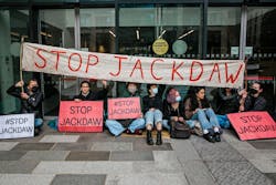 Jackdaw protest Jackdaw protest