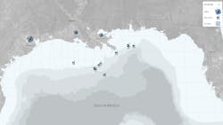 EnVen's map of GoM operations EnVen's map of GoM operations