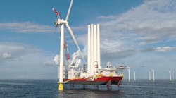 The first Jones Act-compliant wind turbine installation vessel is Dominion Energy’s Charybdis. The first Jones Act-compliant wind turbine installation vessel is Dominion Energy’s Charybdis.