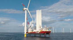 The first Jones Act-compliant wind turbine installation vessel is Dominion Energy&rsquo;s Charybdis.