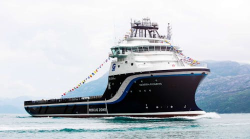 M.V. North Pomor platform supply vessel