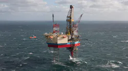 The harsh-environment jackup Maersk Resolute.