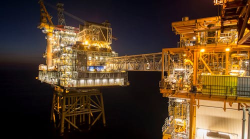 If members do vote for industrial action, this would impact maintenance and running of Repsol Sinopec Resources&rsquo; UK North Sea platforms Pictured, Montrose is an eight-legged steel jacket supported platform weighing 21,176 tonnes.