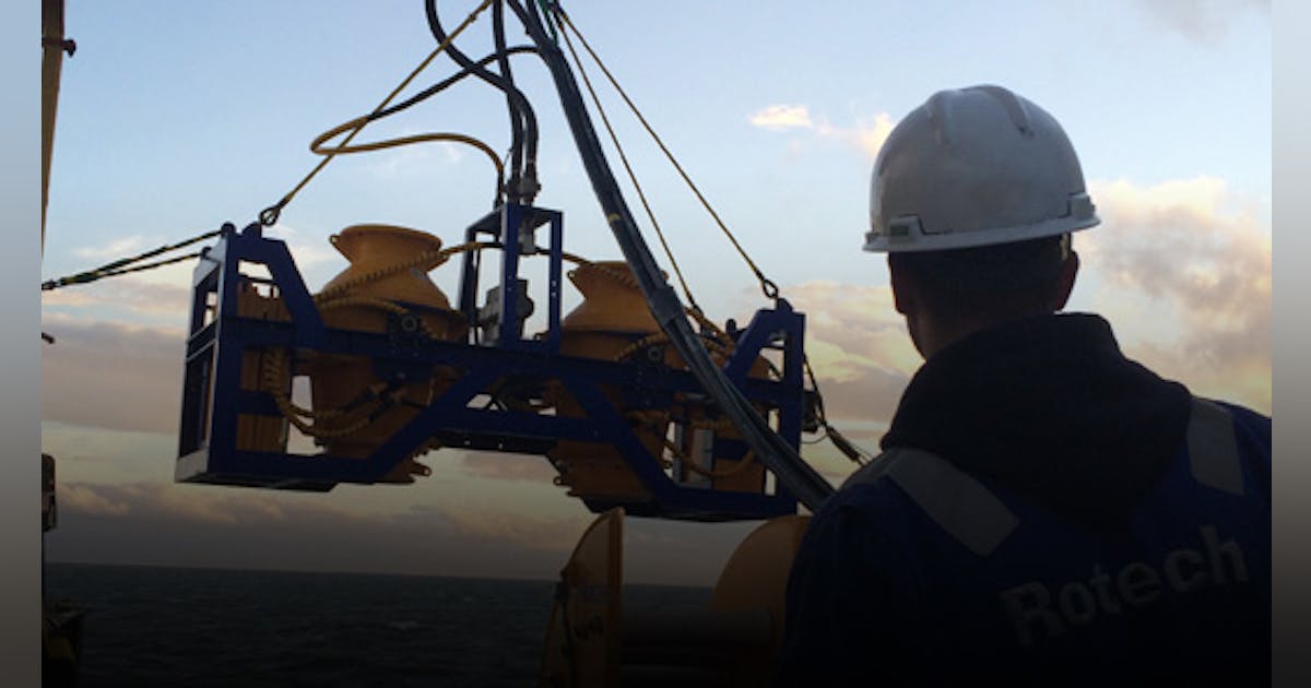 Rotech completes North Sea offshore wind cable works | Offshore