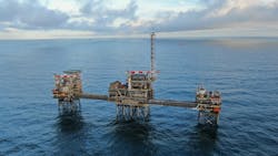 The Cygnus platform is located in the UK southern North Sea. The Cygnus platform is located in the UK southern North Sea.