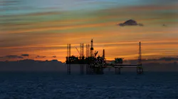 Oil Platform North Sea