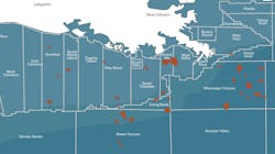 Map of QuarterNorth Energy's operations and entities in the GoM Map of QuarterNorth Energy's operations and entities in the GoM