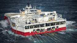 Ramform Atlas, launched 2014, can tow virtually any acquisition design. Ramform Atlas, launched 2014, can tow virtually any acquisition design.