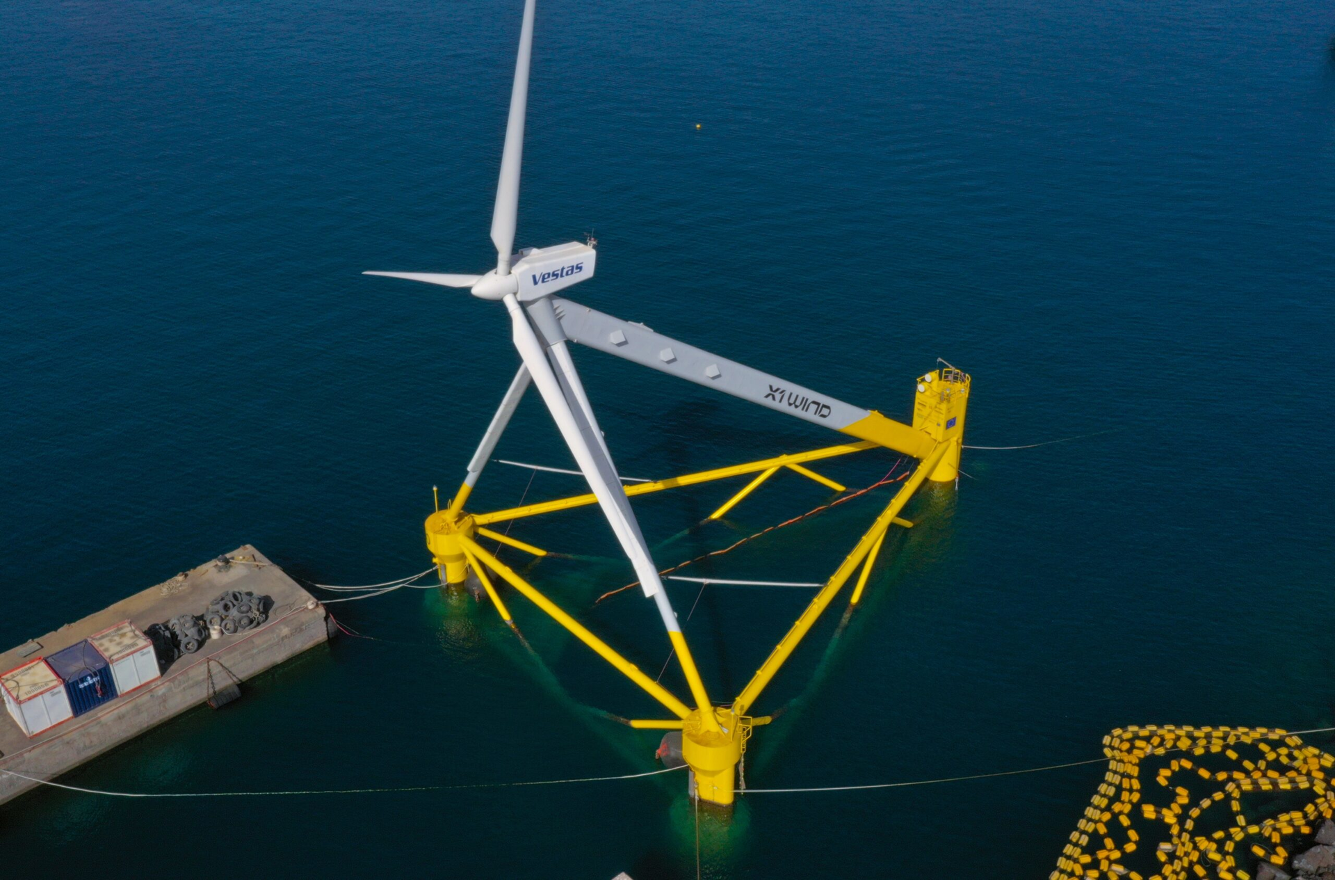 「ゴールデンセール」 Floating Offshore Wind Energy Gazelle Modular Hybrid Floater to Be Built in Dubai
