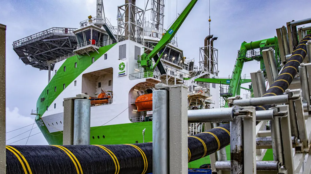 DEME Offshore, LS Cable & System secure cable work at Norfolk Boreas ...