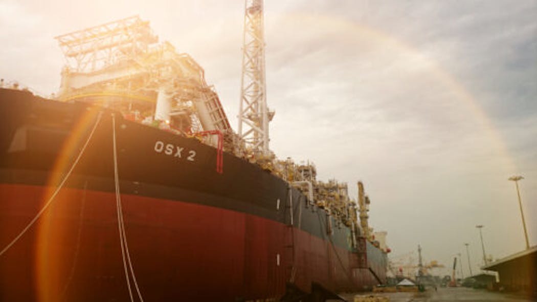 The FPSO OSX-2 will be adapted by Yinson Production to become FPSO Atlanta.