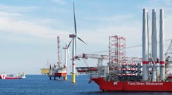 Installation of bottom-fixed offshore wind turbines require specialized wind turbine installation vessels (WTIVs).