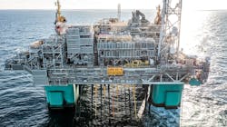 The Gjøa platform, operated by Neptune, is located in the northern North Sea, some 45 km off the west coast of the city of Florø. The Gjøa platform, operated by Neptune, is located in the northern North Sea, some 45 km off the west coast of the city of Florø.