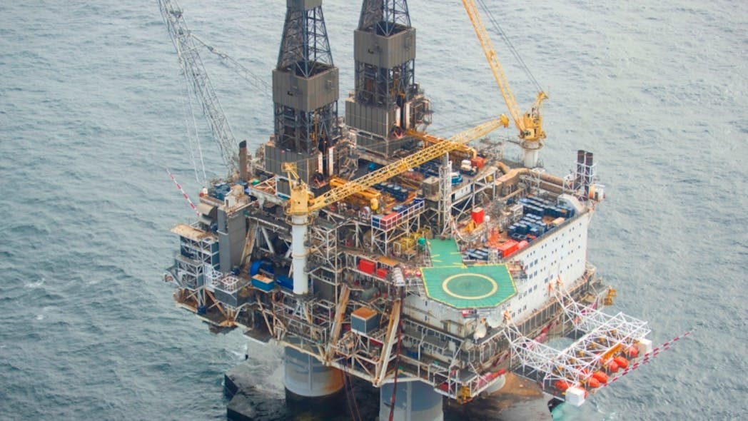 Nearmiss incident at Hibernia platform offshore Canada Offshore