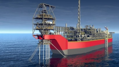 A Sangomar vessel operates offshore Senegal.