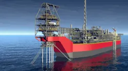 A Sangomar vessel operates offshore Senegal.