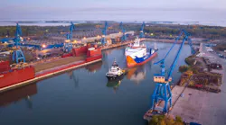 Van Oord Cable Laying Vessel