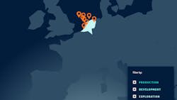 In the Netherlands, Neptune operates 29 offshore facilities with four major treatment hubs. In the Netherlands, Neptune operates 29 offshore facilities with four major treatment hubs.