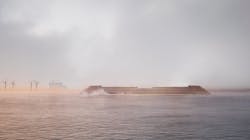 Visualization depicts what the North Sea Energy Island could look like. Visualization depicts what the North Sea Energy Island could look like.