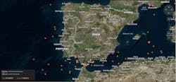 Congestion at Spain's LNG terminals Congestion at Spain's LNG terminals