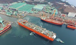 Coral Sul FLNG vessel Coral Sul FLNG vessel