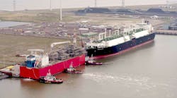 The FSRUs Golar Igloo and the renamed Eemshaven LNG arrived at the port of Eemshaven in early September, and they received their first LNG cargo on Sept. 8. The first natural gas started to flow into Gasunie&rsquo;s gas network on September 19.