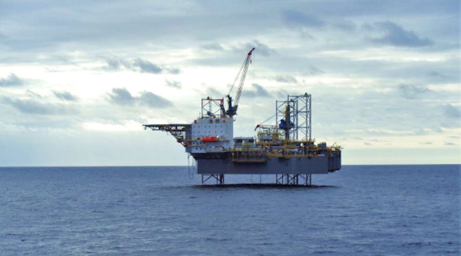 BW MaBoMo was installed offshore Gabon.