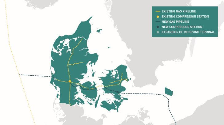 Baltic Pipe is a gas pipeline that will provide Denmark and Poland with a direct access to Norway&rsquo;s gas fields.