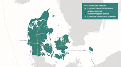 Baltic Pipe is a gas pipeline that will provide Denmark and Poland with a direct access to Norway’s gas fields.