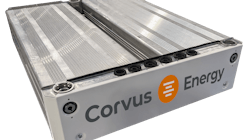 The Corvus Blue Whale Energy Storage System. The Corvus Blue Whale Energy Storage System.