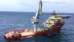C-Innovation LLC says that it has signed a multi-year contract with a major operator in the Gulf of Mexico which calls for the C-Constructor vessel (pictured) to support a new well delivery program and the Holiday vessel to provide inspection, repair and maintenance services. C-Innovation LLC says that it has signed a multi-year contract with a major operator in the Gulf of Mexico which calls for the C-Constructor vessel (pictured) to support a new well delivery program and the Holiday vessel to provide inspection, repair and maintenance services.
