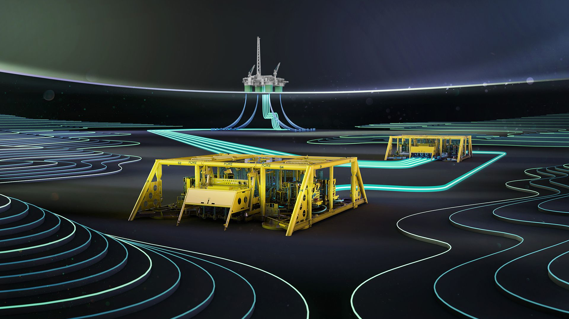 Two subsea templates connect the Nova field to host platform Gj&oslash;a.