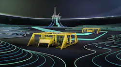 Two subsea templates connect the Nova field to host platform Gjøa.