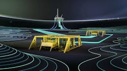 Two subsea templates connect the Nova field to host platform Gjøa. Two subsea templates connect the Nova field to host platform Gjøa.