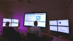 Peterson's control room for wind energy is one of the integrated logistics offerings from the company's renewable services. Peterson's control room for wind energy is one of the integrated logistics offerings from the company's renewable services.