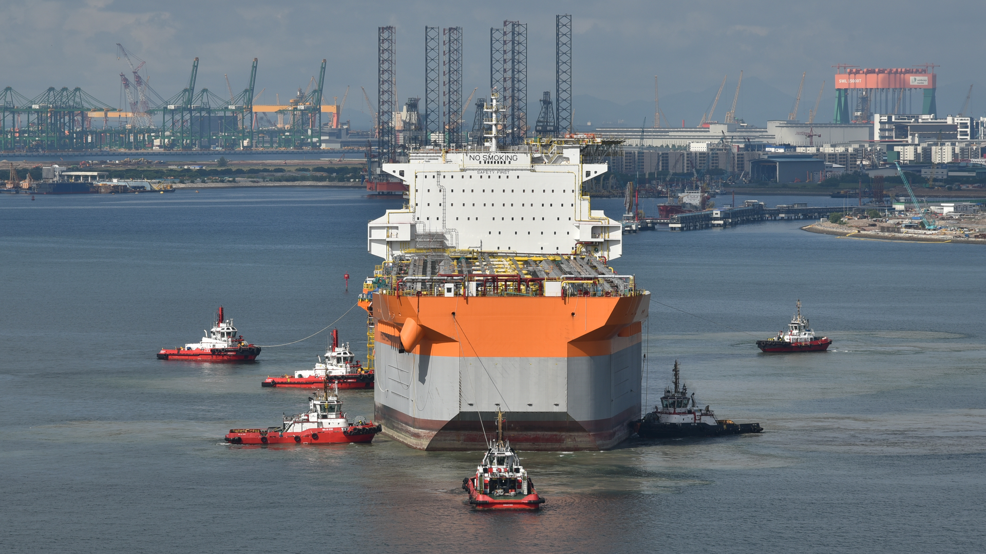 The Prosperity FPSO was drydocked in 2021.