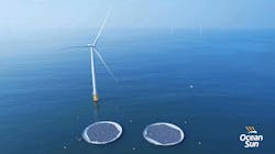The first notable offshore combined solar/wind energy system was commissioned in early November, off the coast of Haiyang, in eastern China. The first notable offshore combined solar/wind energy system was commissioned in early November, off the coast of Haiyang, in eastern China.