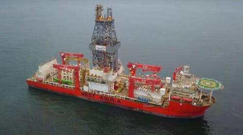 Hull 3623, previously known as West Aquila, is a seventh-generation ultradeepwater drillship.