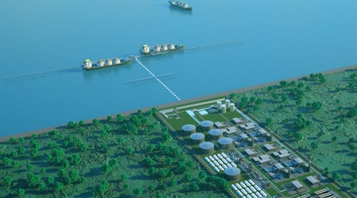 The Wilhelmshaven Green Energy Hub is targeting up to 250 TWh of green gas produced every year by 2045.