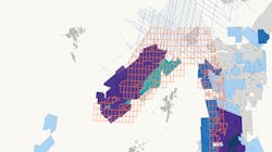 PGS says the FSB Vision dataset offers 24 000 sq km of 3D data of excellent quality, covering almost all the available blocks. PGS says the FSB Vision dataset offers 24 000 sq km of 3D data of excellent quality, covering almost all the available blocks.