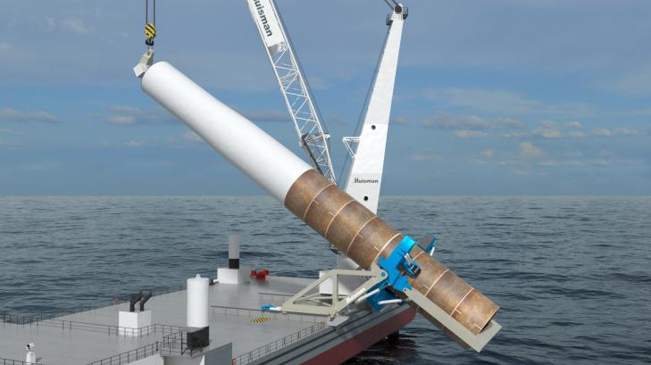 Huisman Secures Order For Japan's First Monopile Gripper | Offshore