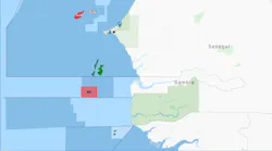 PetroNor E&P's reinstated A4 license is located within the same proven play trend as Senegal and the Sangomar Field, a play which is expected to extend southward into The Gambia.