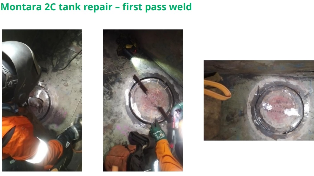 Montara 2c Tank Repair