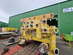 Legasea recently took delivery of its 40th decommissioned subsea production system.